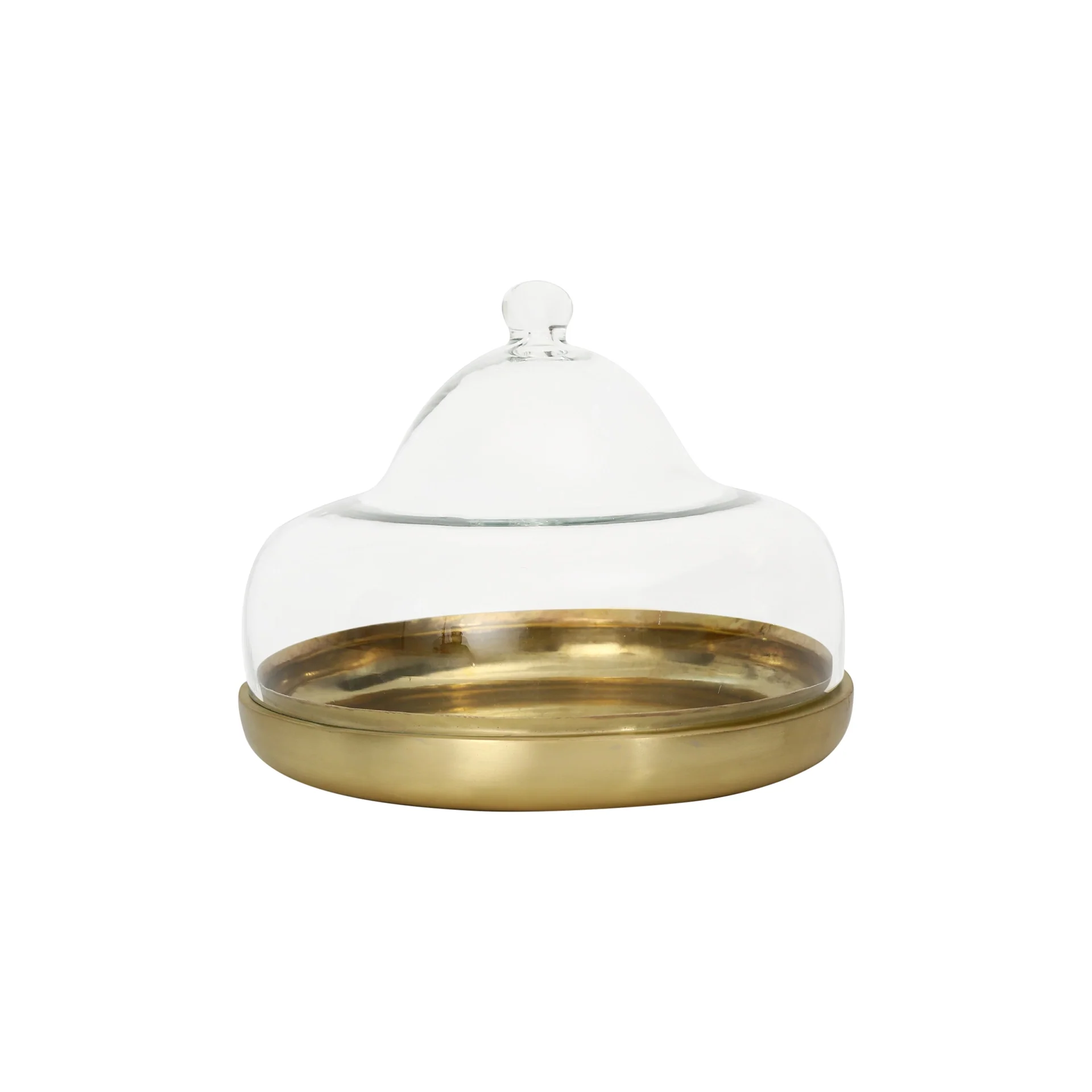 Dome cloche with metal base - large - Image 6