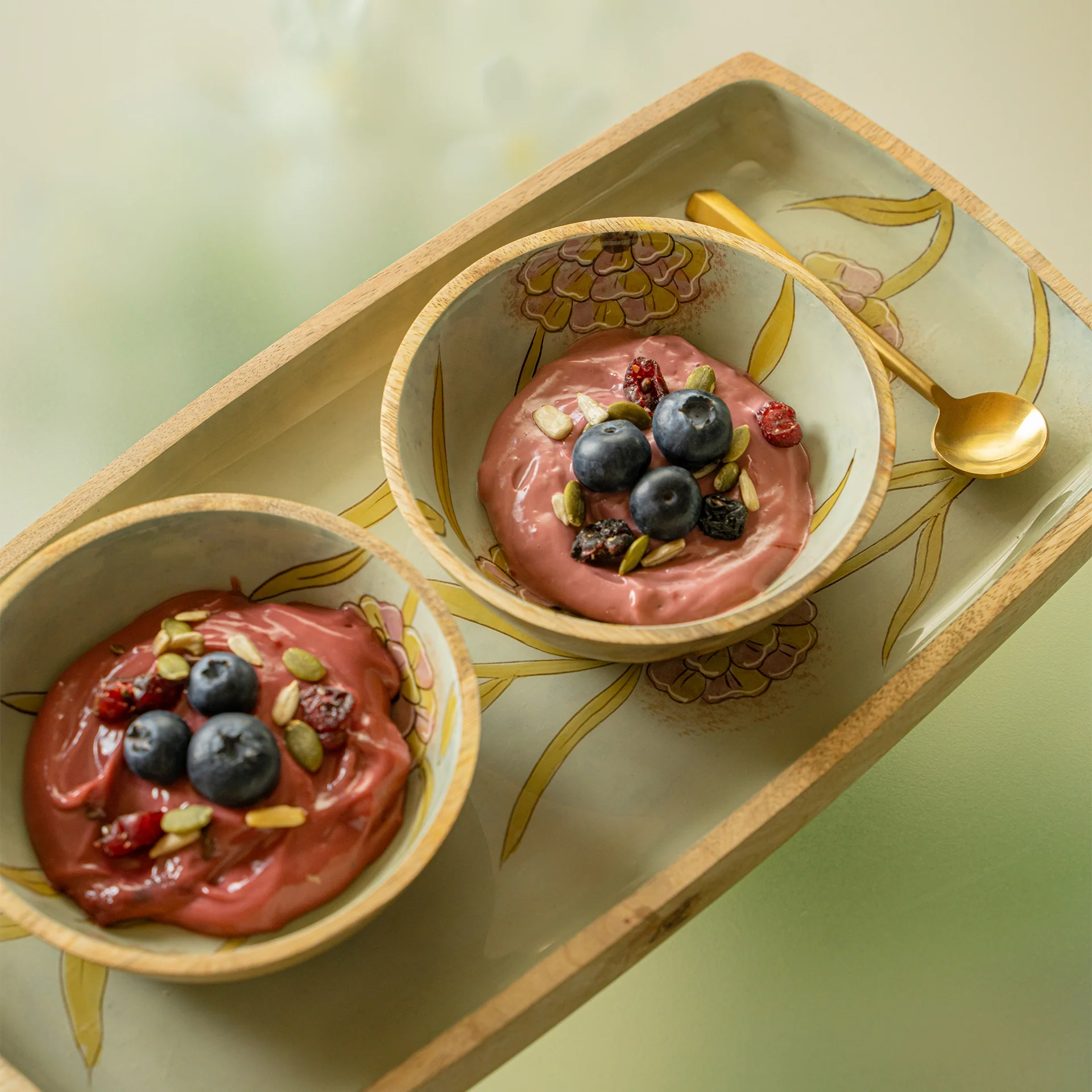 Forever Blooms  Nut Bowl Set of 2 - Image 4