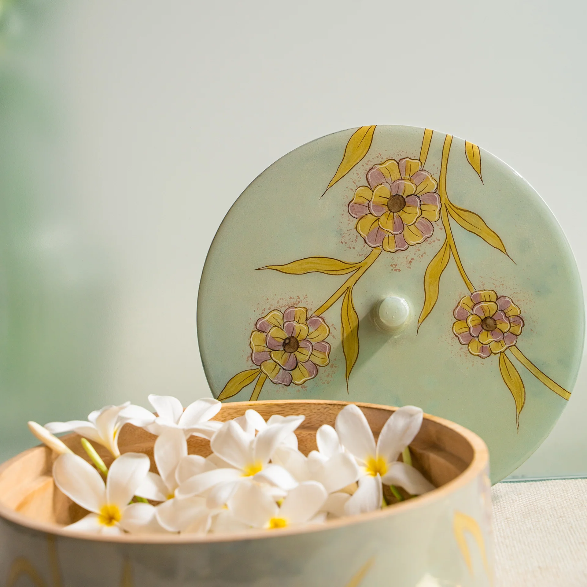 Forever Blooms  Serving Bowl with Lid - Image 5